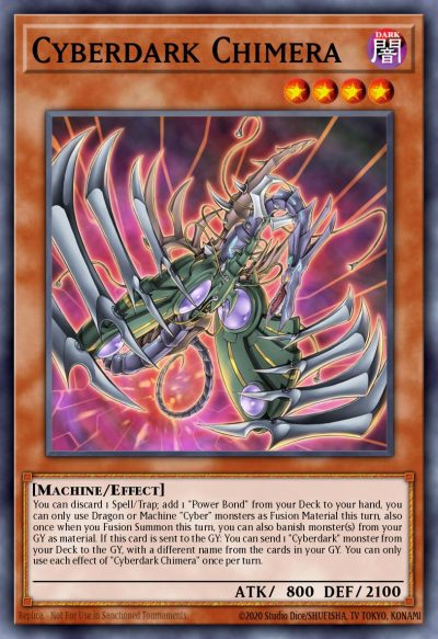 Carte Yu-Gi-Oh! : Chimère Cyberténébreuse 1ère Édition (SDCS-FR002) (Ultra Rare)