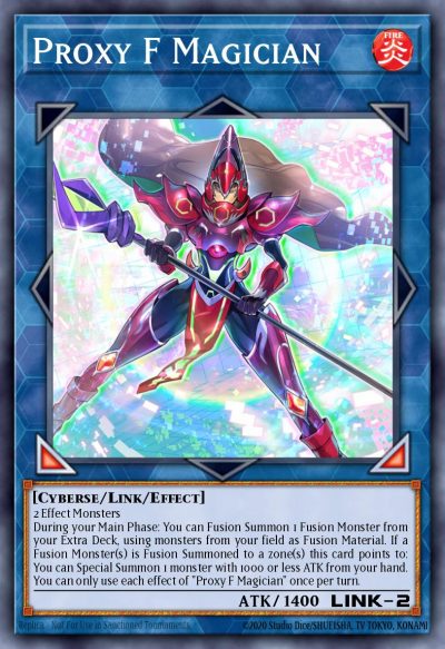 Carte Yu-Gi-Oh! : Magicien Proxy F 1ère Édition (BLTR-FR094) Secret Rare