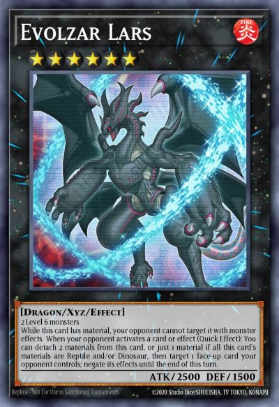 Carte Yu-Gi-Oh! : Évolzar Lars 1ère Édition (DUNE-FR043) Secret Rare