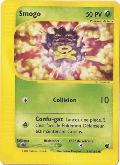 Carte Pokémon : Smogo (EX 114) (Good)