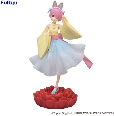 Figurine Re: Zero : Exceed Creative Ram / Little Rabbit Girl (Furyu) (Avec Boite) 21cm occ