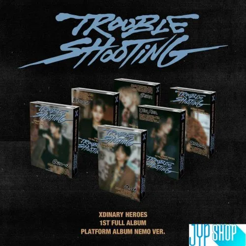 XDINARY HEROES (JYP SHOP GIFT) : TROUBLESHOOTING (JUN HAN PLATFORM VER.)