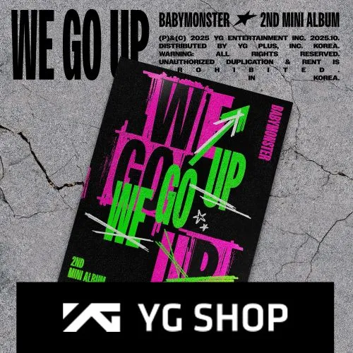 Babymonster (YG Shop) : WE GO UP (UP ver. Mini Album Vol.2)