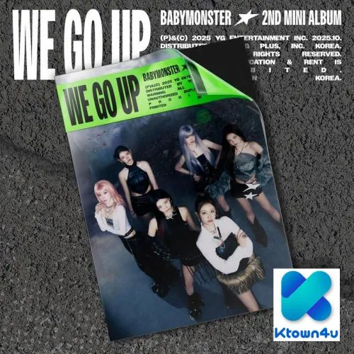 Babymonster (Ktown4u) : WE GO UP (WE ver. Mini Album Vol.2)