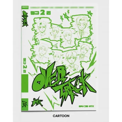 NTX : OVER TRACK (Cartoon Photobook Ver.)