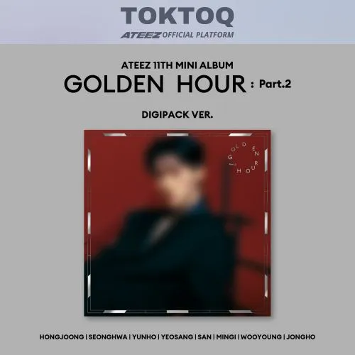 ATEEZ (TOKTOQ) : GOLDEN HOUR PART.2 (SAN VERSION DIGIPACK)