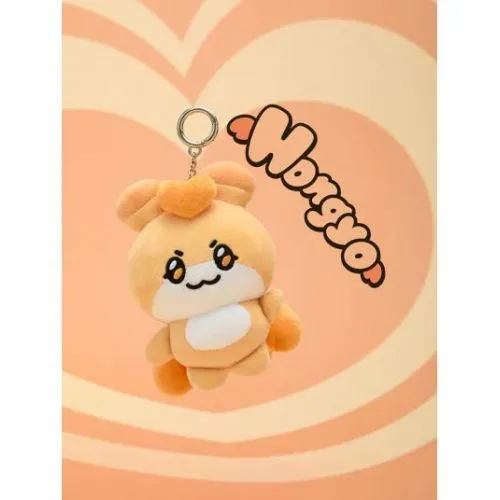 ATEEZ : MIGHTEEZ PLUSH KEYRING hongyo