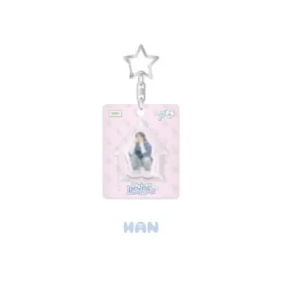 Stray Kids (Han) : Mini Block Keyring 6TH Fanmeeting (STAY In Our Little House) NEUF
