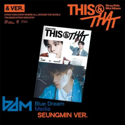 Stray Kids (Blue Dream Media) : THIS & THAT (Seungmin & Ver. 10th Mini Album) NEUF SOUS BLISTER