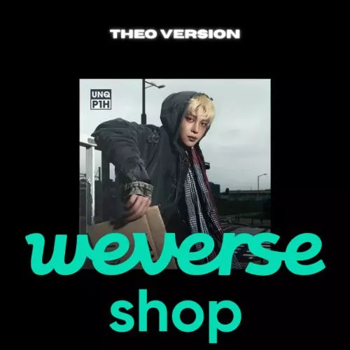P1Harmony (Weverse Shop Gift) : Unique (Theo Compact Ver. 9th Mini Album) NEUF SOUS BLISTER