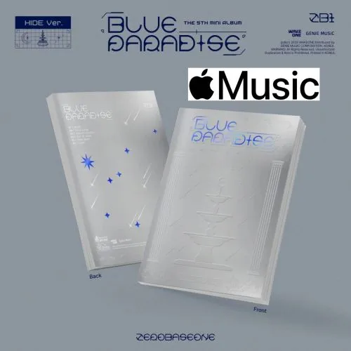 Zerobaseone (Apple Music) : Blue Paradise (Hide Photobook Ver.)