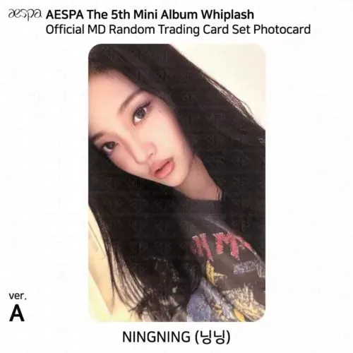Aespa Photocard : Whiplash (Ningning A VER. 2) OCC