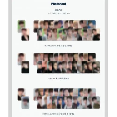SEVENTEEN : YOU MADE MY DAWN (6TH MINI ALBUM REEDITION) (BEFORE DAWN VER.) – Image 6