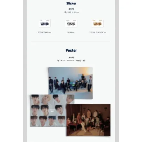 SEVENTEEN : YOU MADE MY DAWN (6TH MINI ALBUM REEDITION) (BEFORE DAWN VER.) – Image 8