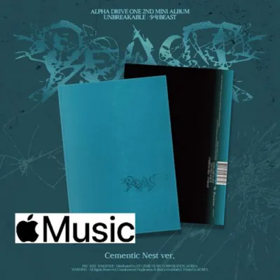 ALPHA DRIVE ONE (Apple Music) : [UNBREAKABLE : BEAST] (Cementic Nest Ver. 2nd Mini Album) Neuf sous blister