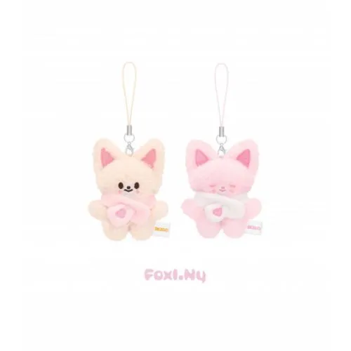 Stray Kids (I.N) : Foxi.ny Skzoo Secret Plush Micro Ver. 6TH Fanmeeting (STAY In Our Little House) NEUF