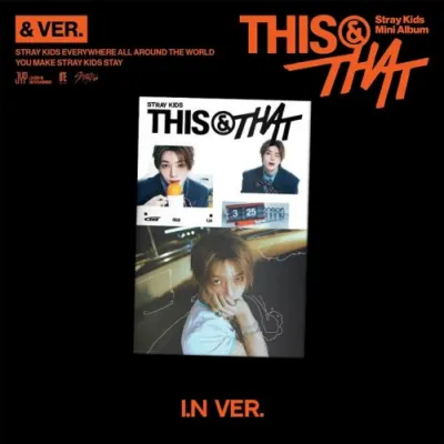 Stray Kids : THIS & THAT (I.N & Ver. 10th Mini Album) NEUF SOUS BLISTER