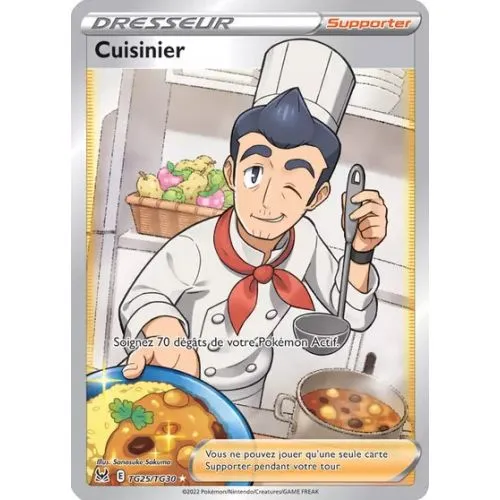 Carte Pokémon : Cuisinier (LOR TG25) Near Mint occ