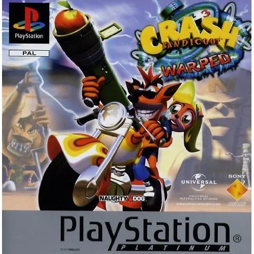 CRASH BANDICOOT 3 WARPED (PLATINUM) (SANS NOTICE) (EUR) OCC