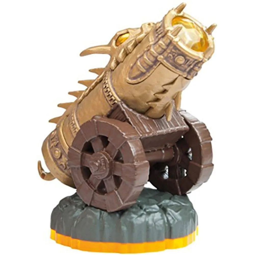 FIGURINE SKYLANDERS GIANTS : GOLDEN DRAGONFIRE CANNON OCC