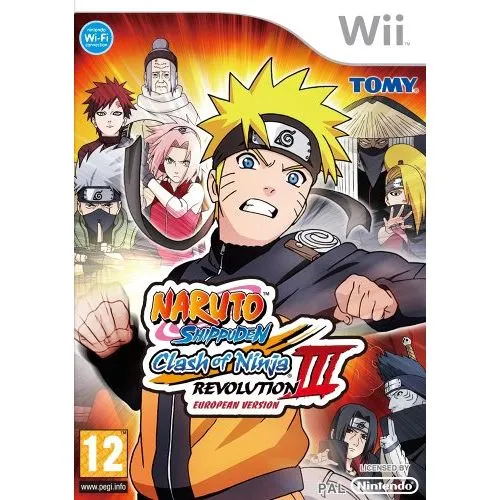 NARUTO SHIPPUDEN CLASH OF NINJA REVOLUTION III EUROPEAN VERSION (FRA) OCC