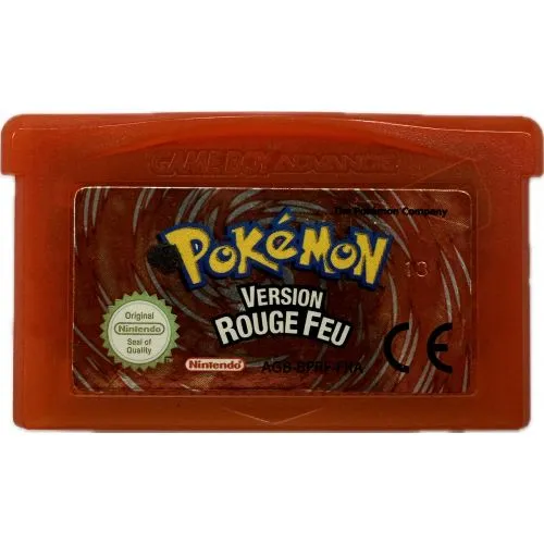 POKEMON VERSION ROUGE FEU (FRA) (AVEC BOITE ET NOTICE) OCC – Image 6