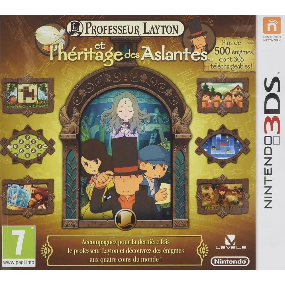 Professeur Layton et l'Héritage des Aslantes (fra) occ