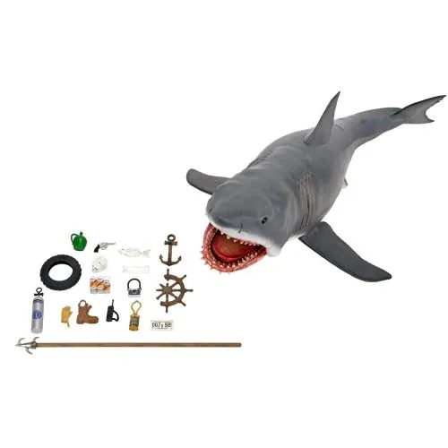 figurine Les Dents de la mer : The Game of Jaws 50th Anniversary figurine 12" Head to Tail (neca) 38cm – Image 8
