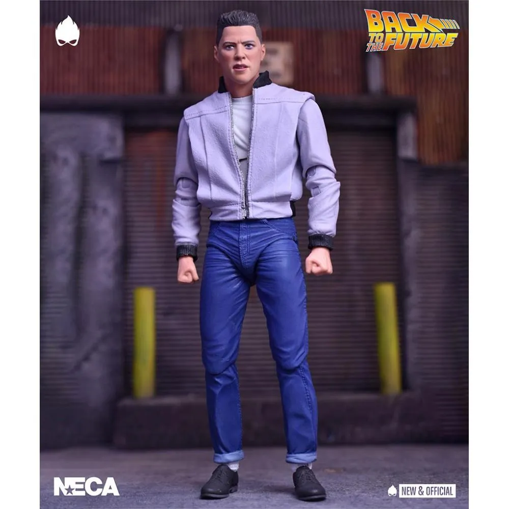 FIGURINE RETOUR VERS LE FUTUR : BIFF TANNEN ULTIMATE 18CM (NECA)