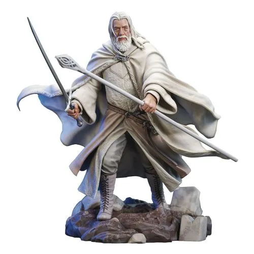FIGURINE LE SEIGNEUR DES ANNEAUX : GANDALF GALLERY DELUXE STATUETTE PVC (DIAMOND SELECT) 23CM