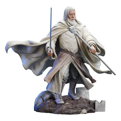 FIGURINE LE SEIGNEUR DES ANNEAUX : GANDALF GALLERY DELUXE STATUETTE PVC (DIAMOND SELECT) 23CM – Image 2