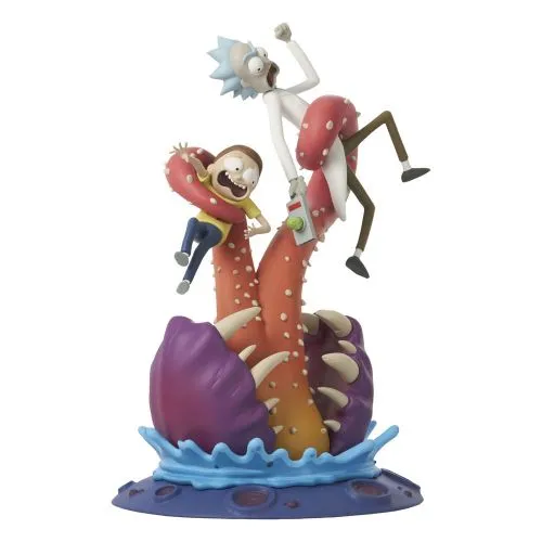 FIGURINE RICK ET MORTY : RICK AND MORTY (DIAMOND SELECT) 25CM – Image 2
