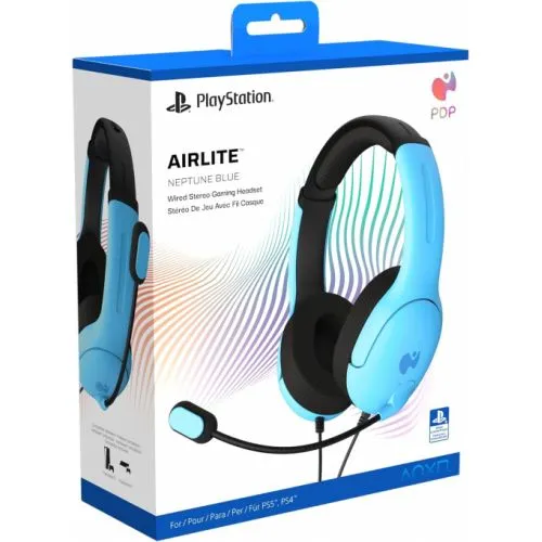 CASQUE PDP AIRLITE BLUE (PS4/PS5/XONE/SWITCH)