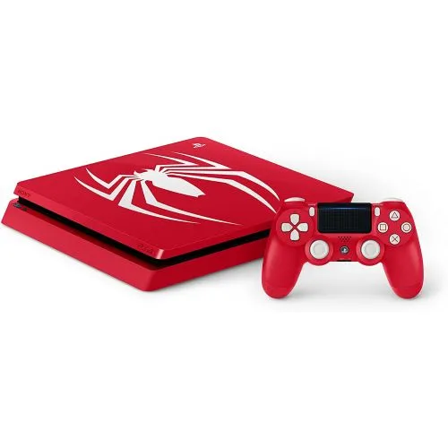 CONSOLE PS4 SLIM 1TB EDITION LIMITEE SPIDER-MAN (AVEC BOITE ET NOTICE) OCC – Image 3