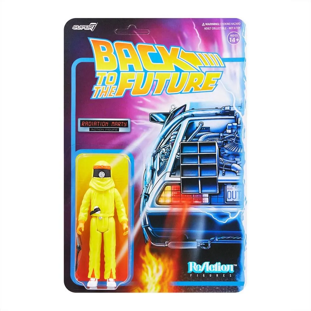 FIGURINE RETOUR VERS LE FUTUR : MARTY RADIATION REACTION 10CM