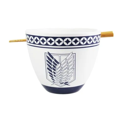 BOL A RAMEN AVEC BAGUETTE L ATTAQUE DES TITANS 470ML – Image 2