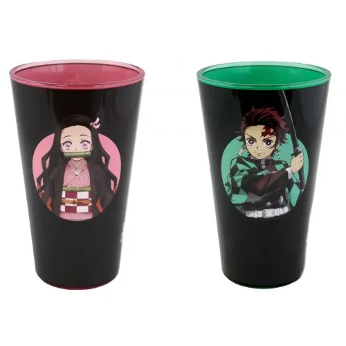 VERRE DEMON SLAYER : TANJIRO & NEZUKO 2 XXL PINT GLASS 473ML