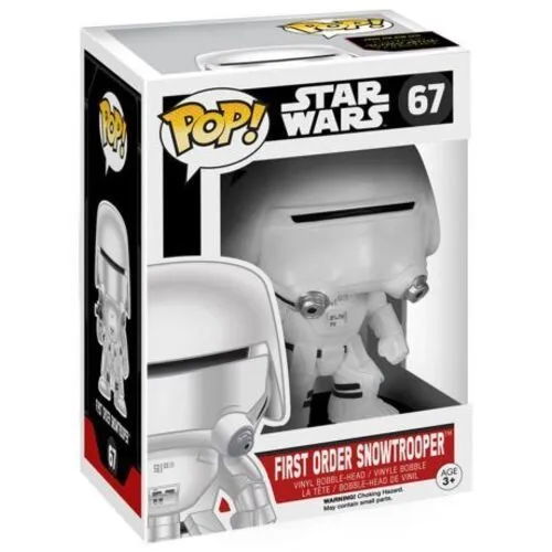 FIGURINE POP 67 : STAR WARS (FIRST ORDER SNOWTROOPER) OCC