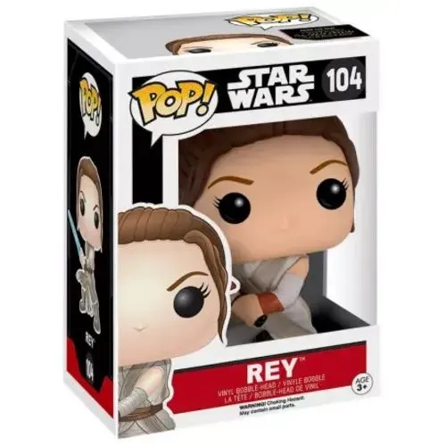 Figurine Pop 104 : Star Wars (Rey) occ