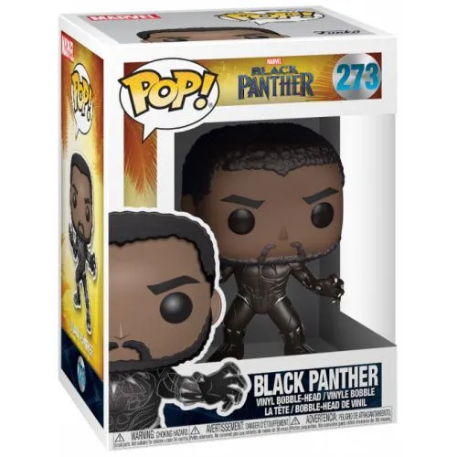 FIGURINE POP 273 : MARVEL BLACK PANTHER (BLACK PANTHER) OCC