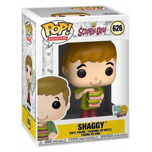 FIGURINE POP 626 : SCOOBY-DOO! 50YEARS (SHAGGY) OCC