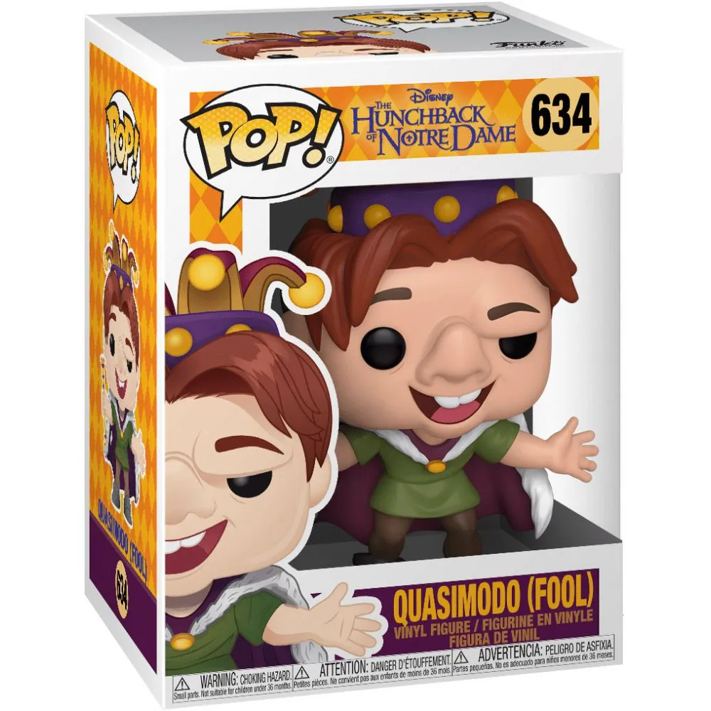 FIGURINE POP 634 : DISNEY THE HUNCHBACK OF NOTRE DAME (QUASIMODO (FOOL)) OCC