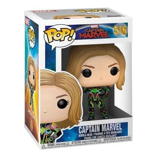 Figurine POP 516 : Captain Marvel (Captain Marvel) occ
