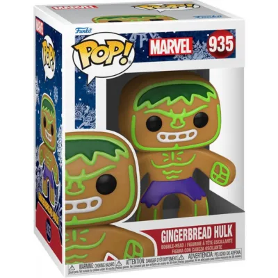 FIGURINE POP 935 : MARVEL (GINGERBREAD HULK)