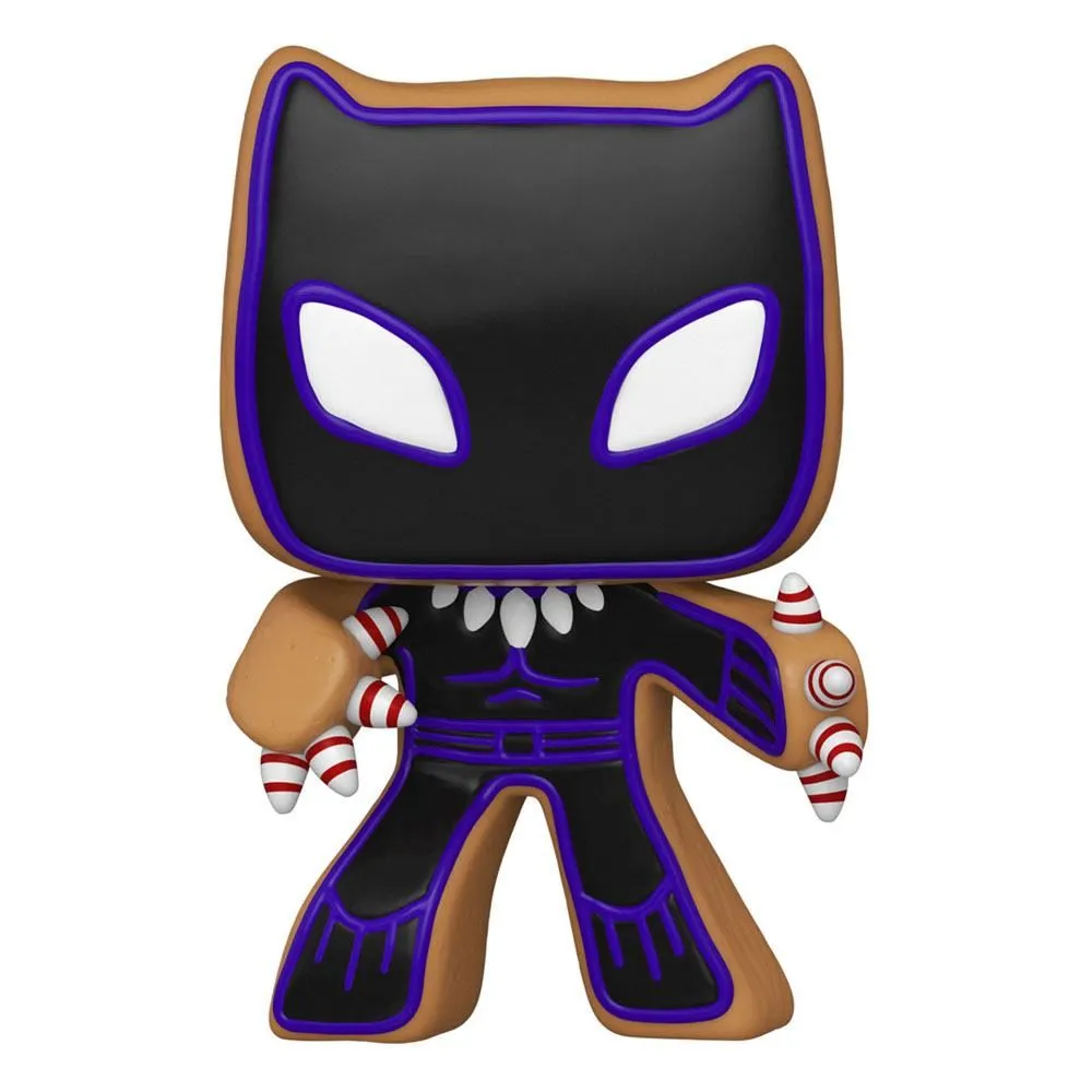FIGURINE POP 937 : MARVEL (GINGERBREAD BLACK PANTHER) – Image 2