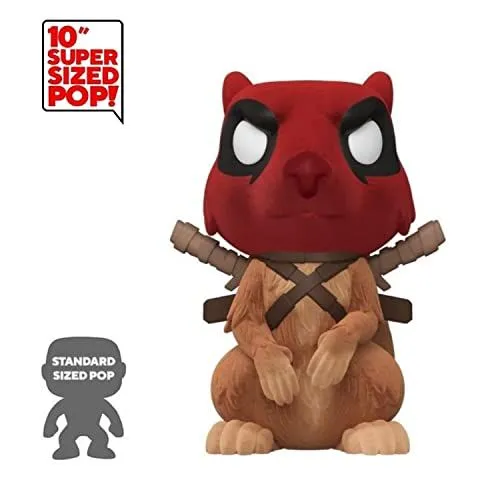 FIGURINE POP 967 : DEADPOOL (SQUIRRELPOOL) 25CM OCC – Image 3