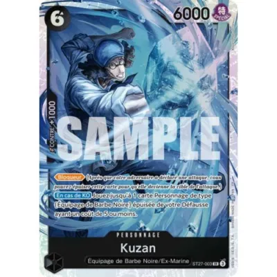 Carte One Piece : Kuzan (ST27-003) Near Mint occ