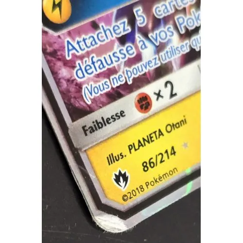 Carte Pokémon : Zeraora GX (LOT 86) Light Played occ – Image 4