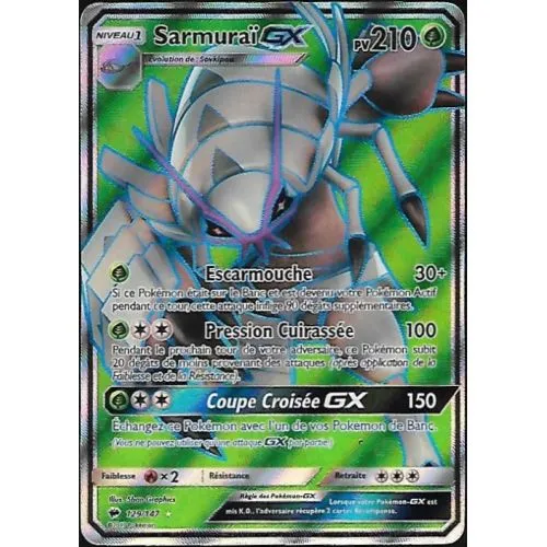 Carte Pokémon : Sarmuraï GX (BUS 129) Good occ