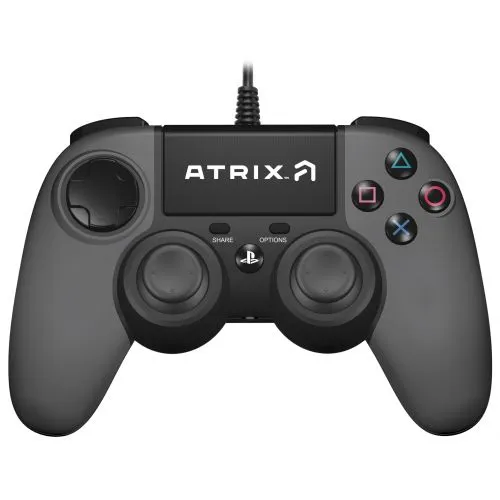 MANETTE PS4 NON OFF FILAIRE NOIRE (ATRIX) OCC